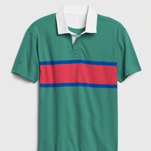 Gap short sleeve rugby polo shirt